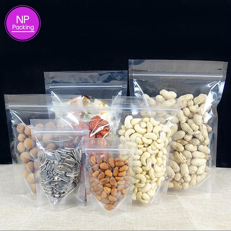 ถุงซิปล็อคใส ถุงซิปใส ตั้งได้ 1