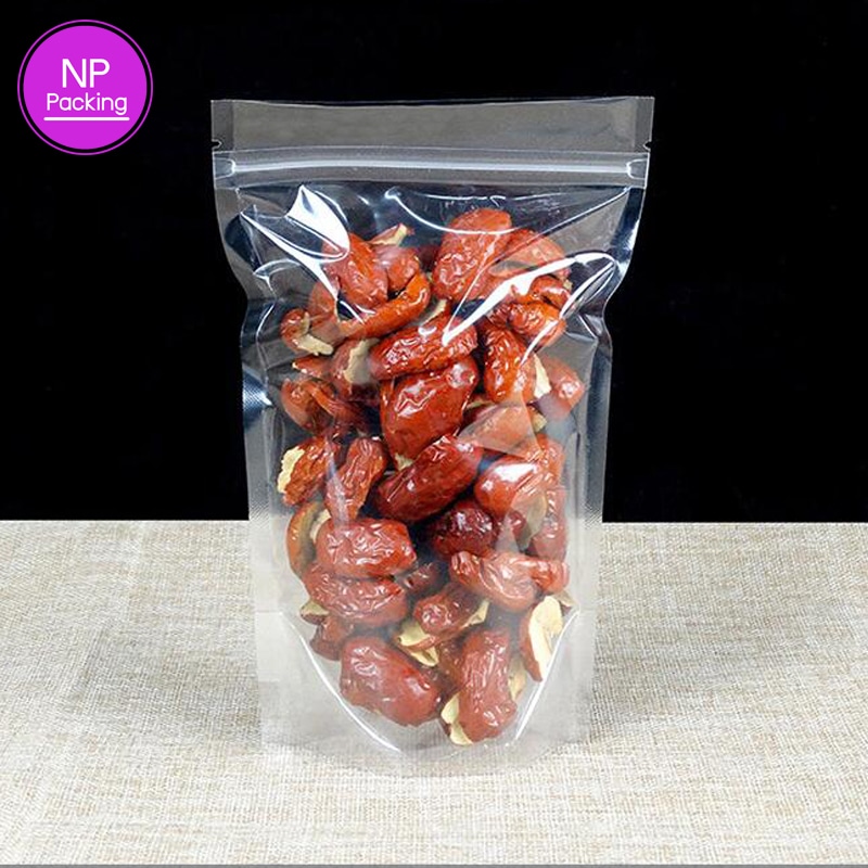 ถุงซิปล็อคใส ถุงซิปใส ตั้งได้ 2